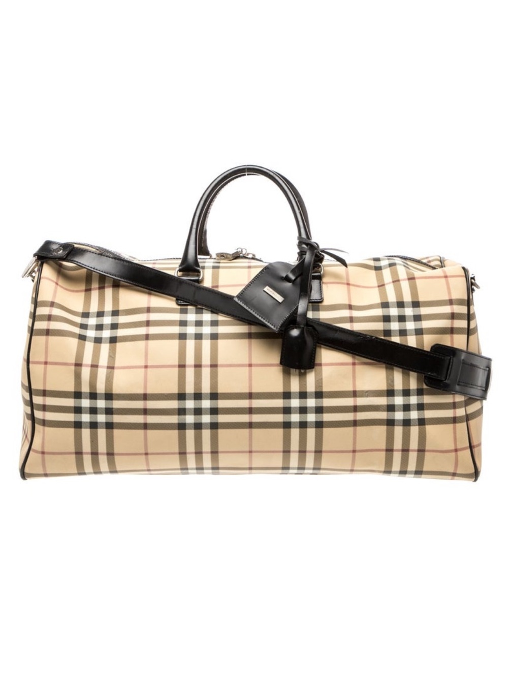 Burberry Nova Check Boston Bag OG Burberry Design Absolute Classic & Authentic